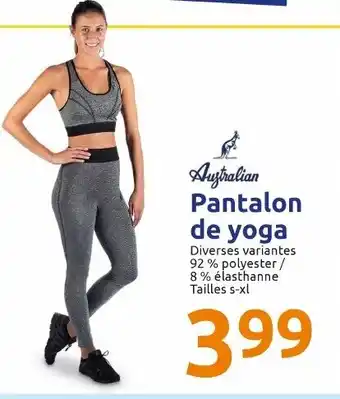 Action Pantalon de yoga offre