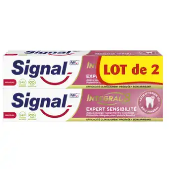 Auchan Dentifrice signal integral 8 offre