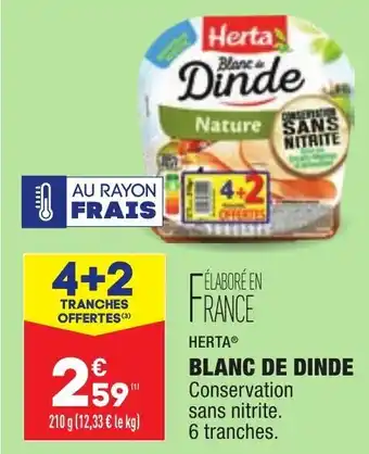 ALDI Blanc de Dinde offre