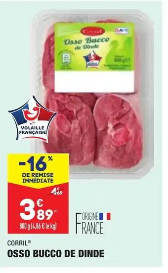 ALDI Osso Bucco de Dinde offre