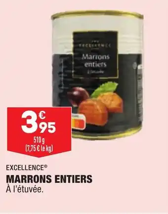 ALDI Excellence Marrons Entiers offre