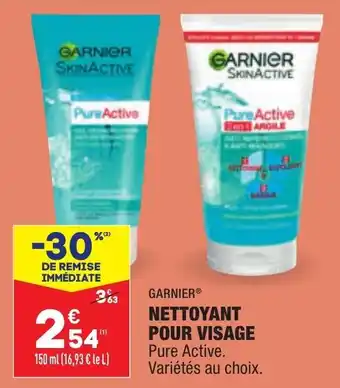 ALDI Garnier Nettoyant Pour Visage offre