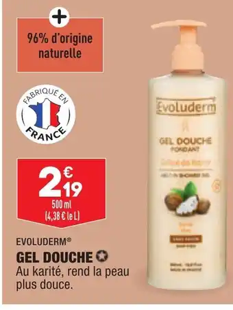ALDI Evoluderm Gel Douche offre