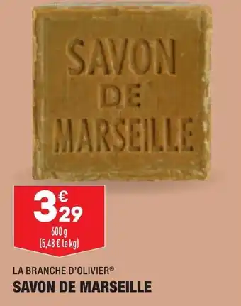 ALDI La Branche D'Olivier Savon de Marseille offre