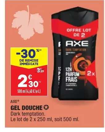 ALDI Axe Gel Douche offre