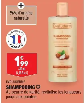 ALDI Evoluderm Shampooing offre