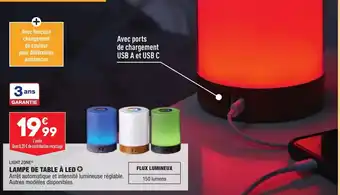 ALDI Lampe de Table à Led offre
