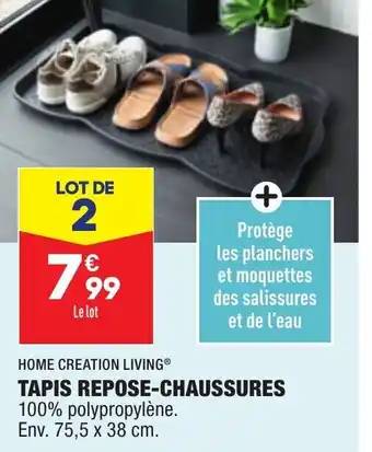 ALDI Tapis Repose-Chaussures offre