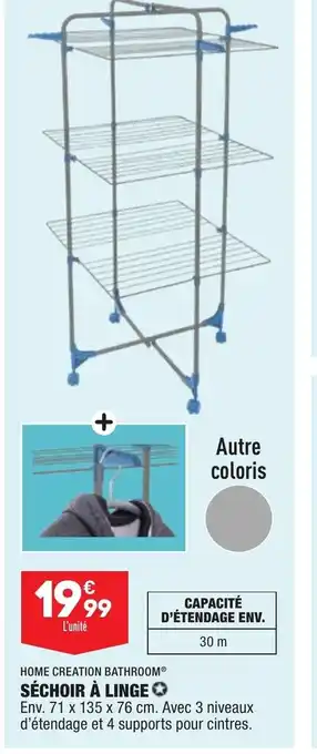 ALDI Séchoir à Linge offre
