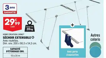 ALDI Séchoir Extensible offre