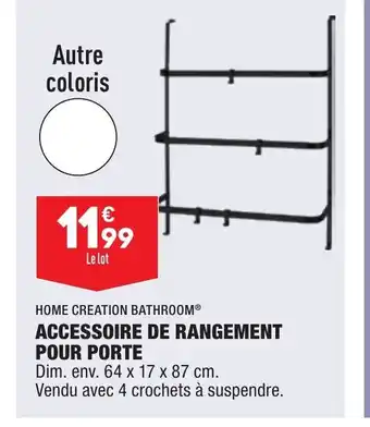 ALDI Accessoire de Rangement Pour Porte offre