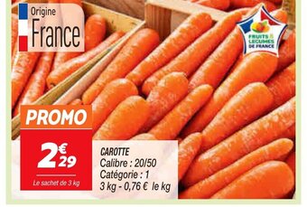 Netto Carotte offre