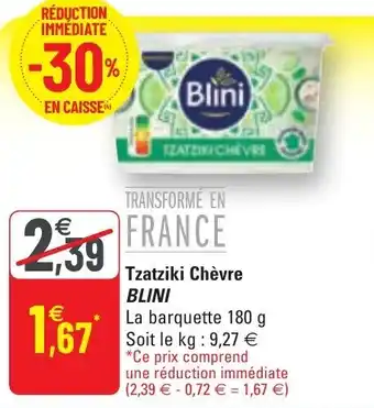 Tzatziki Chèvre Blini