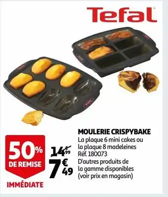 Auchan Moule à tarte tefal offre
