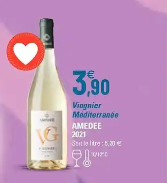 Viognier méditerranée amedée 2021