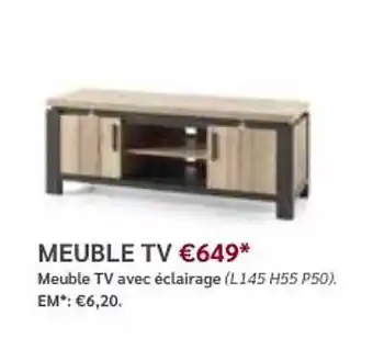 Meubles Crack Meuble tv offre