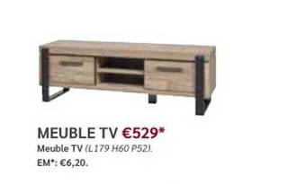 Meubles Crack Meuble tv offre