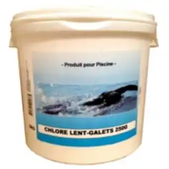 Chlore lent galet 250g 5kg - 37040 - nmp