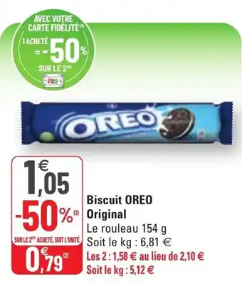 G20 Biscuit Oreo Original offre
