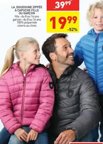 Stokomani La Doune Zippée à Capuche Fille Ou Garçon offre