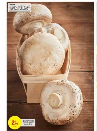 Intermarché Champignon offre
