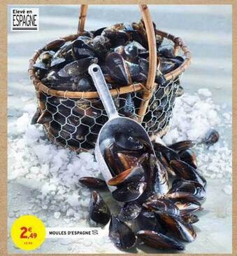 Intermarché Moules D'espagne offre