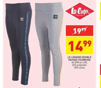 Stokomani Le Legging Doublé Fausse Fourrure offre