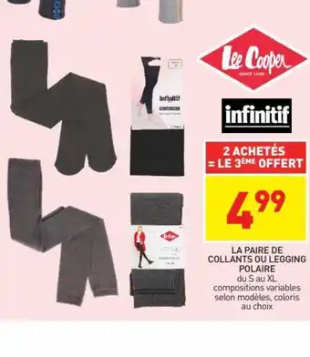 Stokomani La Paire de Collants ou Legging Polaire offre