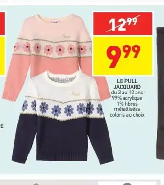 Stokomani Le Pull Jacquard offre