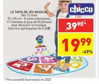 Stokomani Le Tapis de Jeu Musical offre