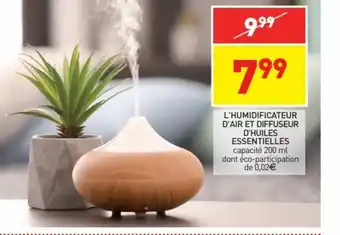 Stokomani l'Humidificateur d'Air Et Diffuseur d'Huiles Essentielles offre