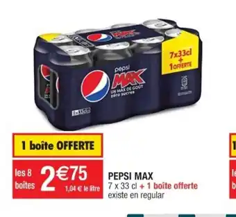 Cora x Carrefour Pepsi Max offre