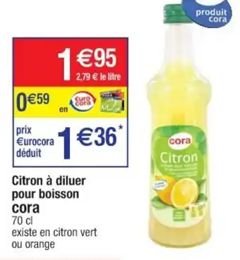 Citron à diluer pour bisson