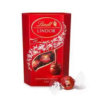 Cornet lait lindor