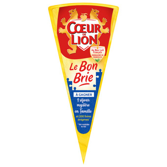 Auchan Le bon brie coeur de lion offre