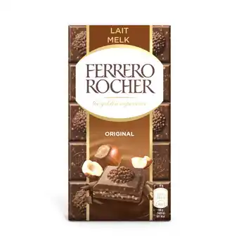 Auchan Tablettes de chocolat ferrero rocher offre