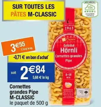 Migros Pâtes offre