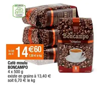 Migros Café moulu offre