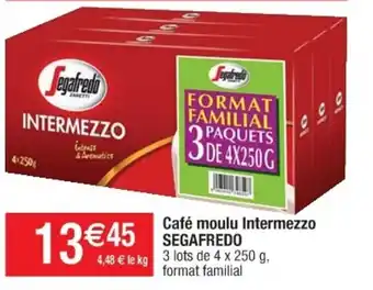 Cora x Carrefour Café moulu intermezzo offre