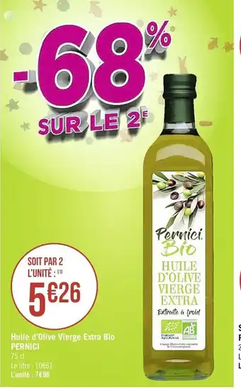 Huile d'olive Vierge Extra Bio Pernici