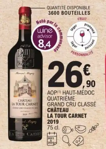 E.Leclerc Chateau La Tour carnet 2019 offre