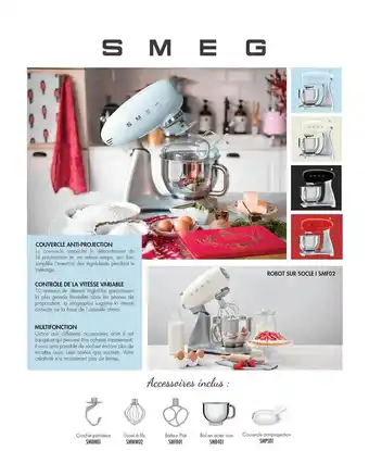 Copra Robot sur socle ismf02 smeg offre