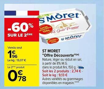 Carrefour St môret offre