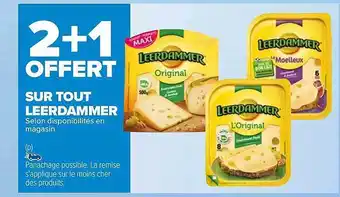 Carrefour Leerdammer offre