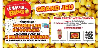 Carrefour Grand jeu offre