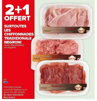 Carrefour Les chiffonnades tradizionale negroni offre