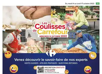 Carrefour Les coulisses de carrefour offre