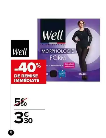 Carrefour Well offre
