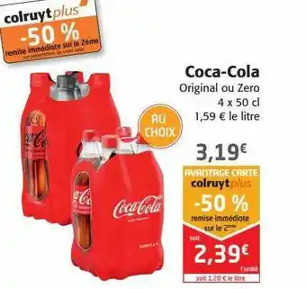 Colruyt Coca-cola offre