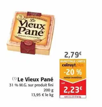 Colruyt Le vieux pané offre